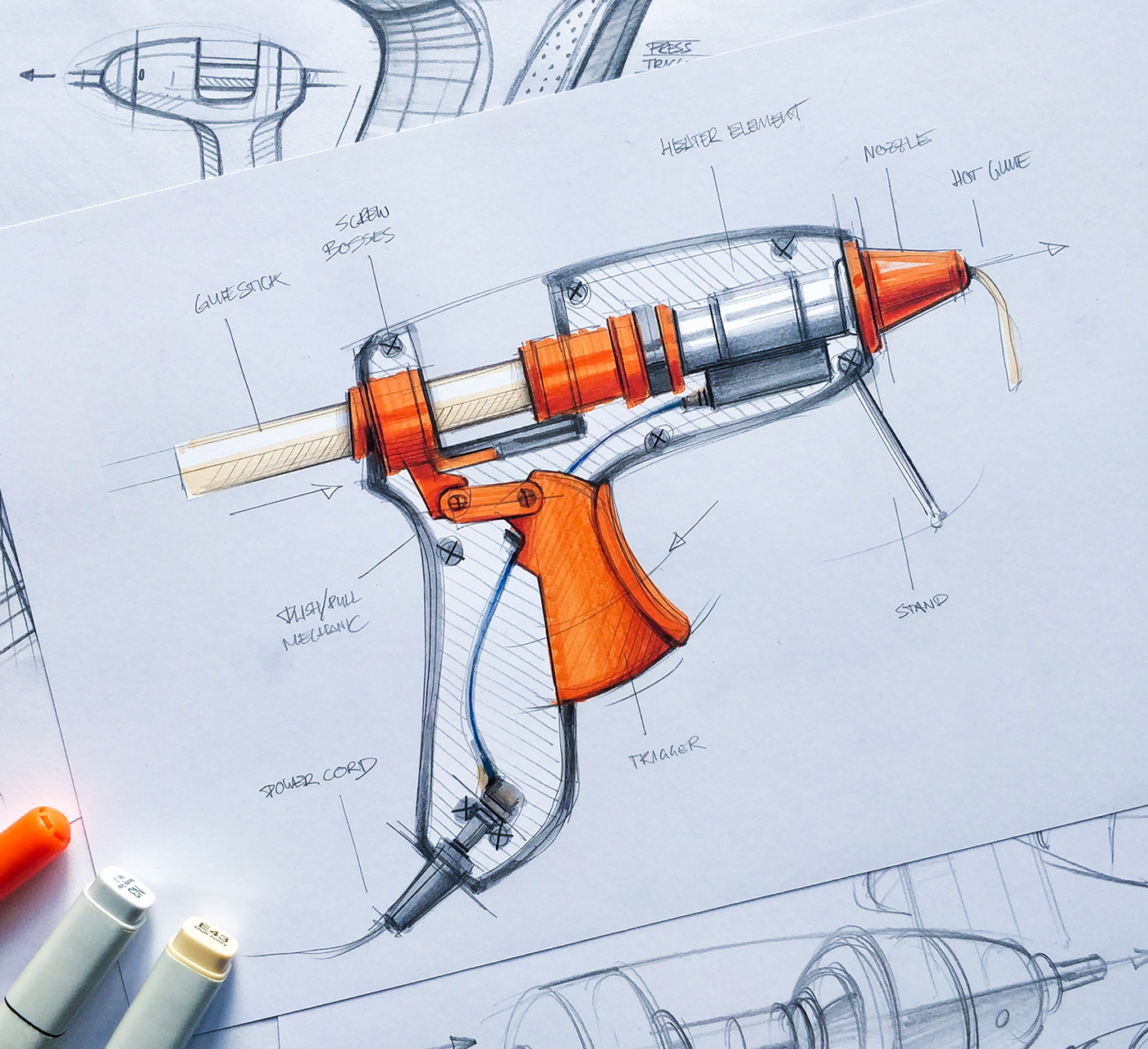 sketch，illustration，Hand drawn，product，