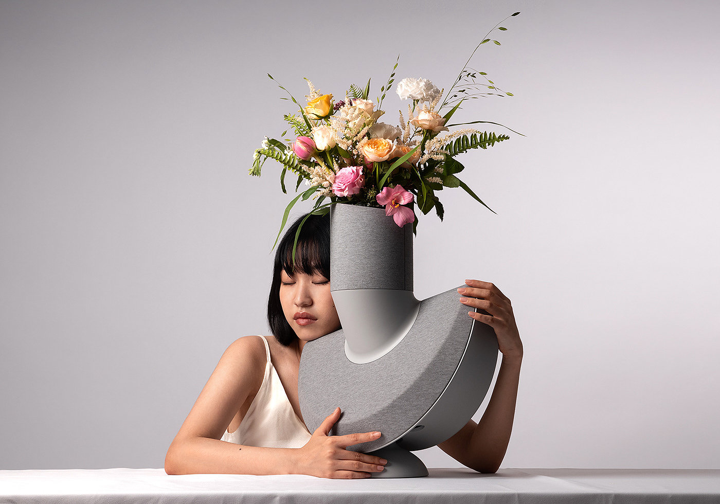 vase，speaker，Sculpture，