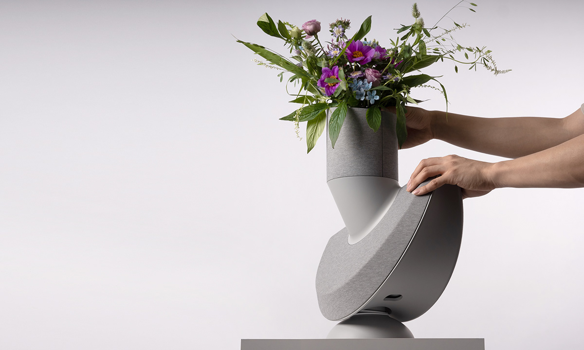 vase，speaker，Sculpture，