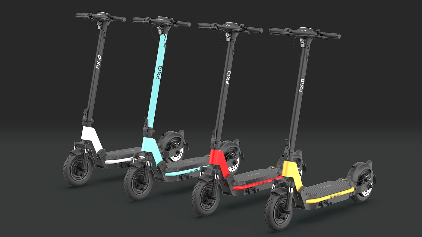 Scooter design，Scooter design，Design of electric scooter，Appearance design，industrial design，product design，