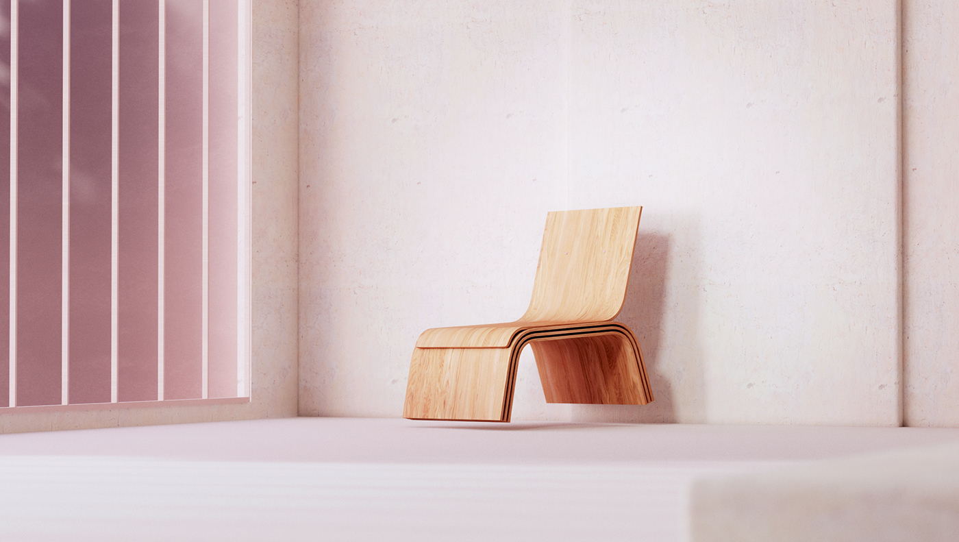 chair，wooden ，furniture，cgi，