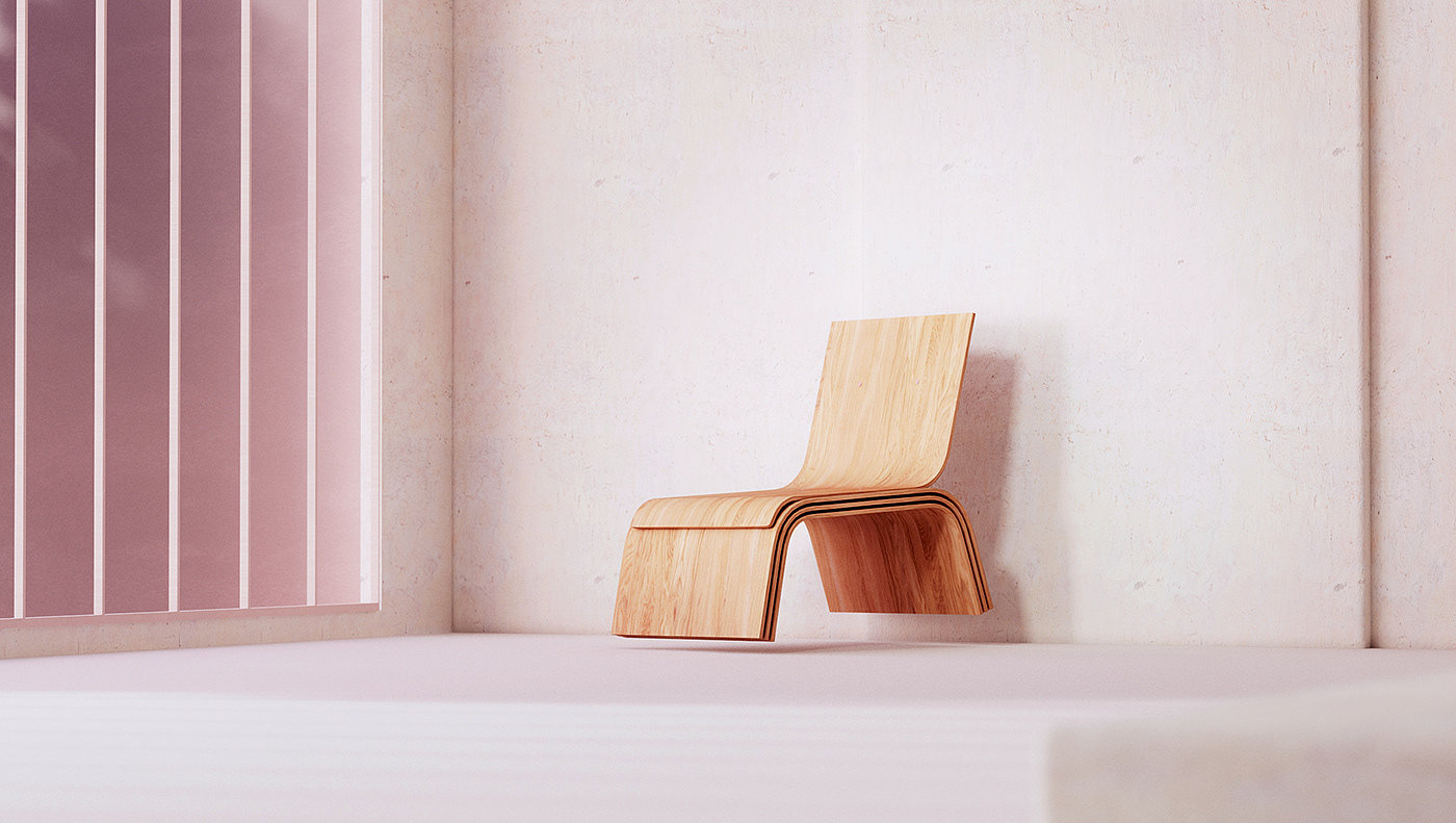 chair，wooden ，furniture，cgi，