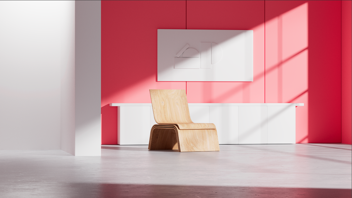 chair，wooden ，furniture，cgi，