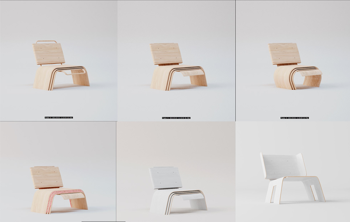 chair，wooden ，furniture，cgi，