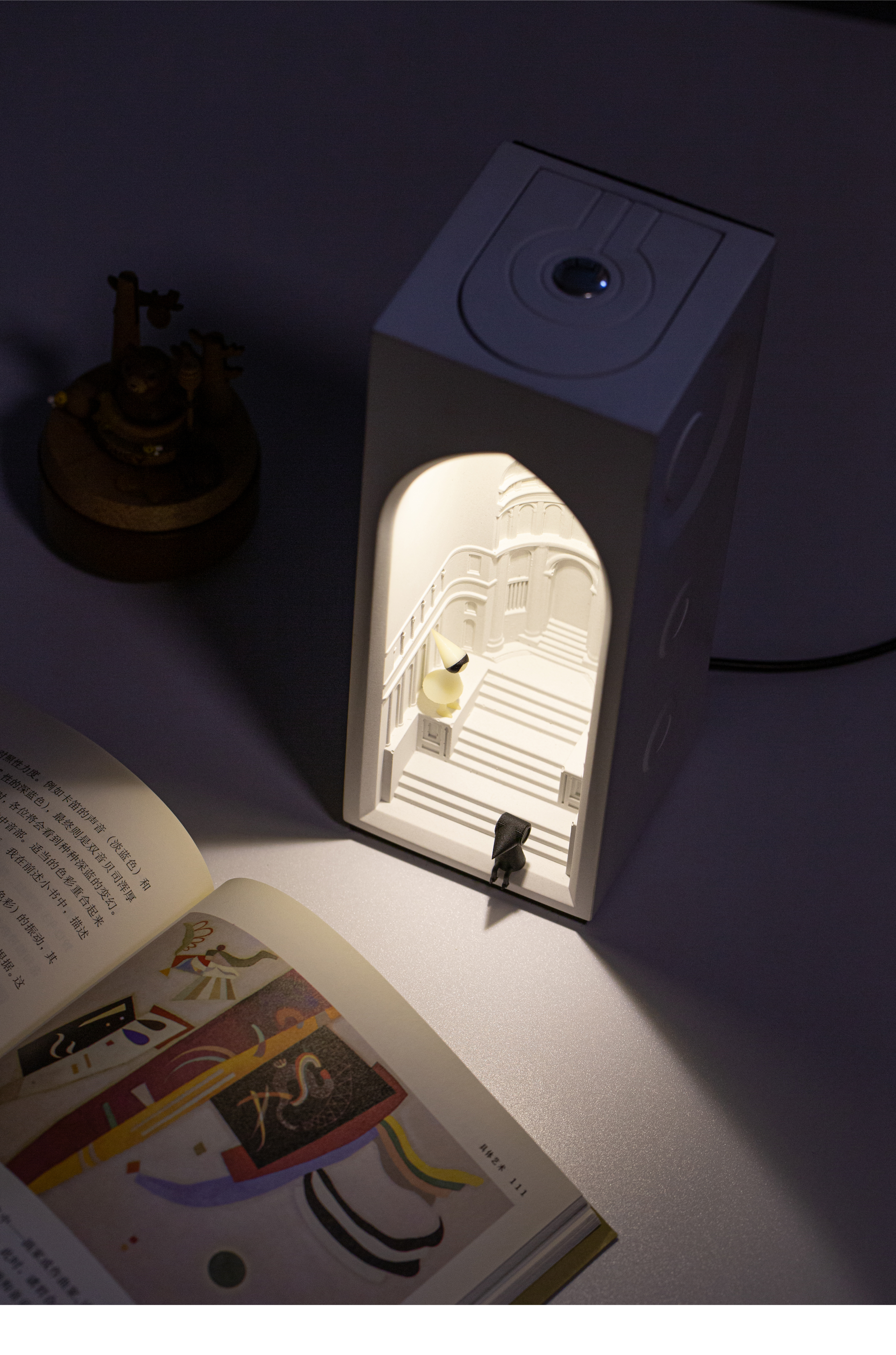 lamp，Night light，temple，