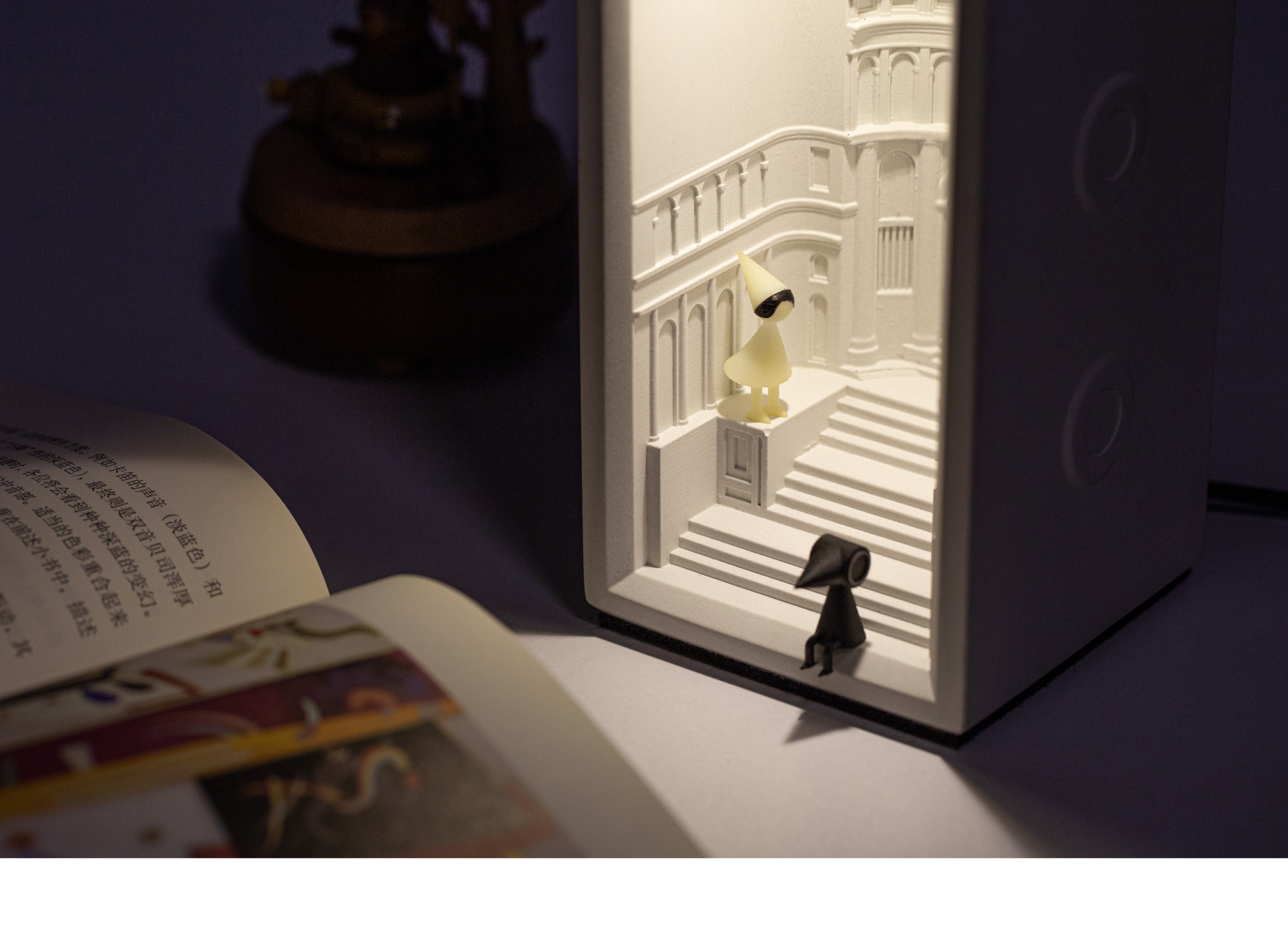 lamp，Night light，temple，