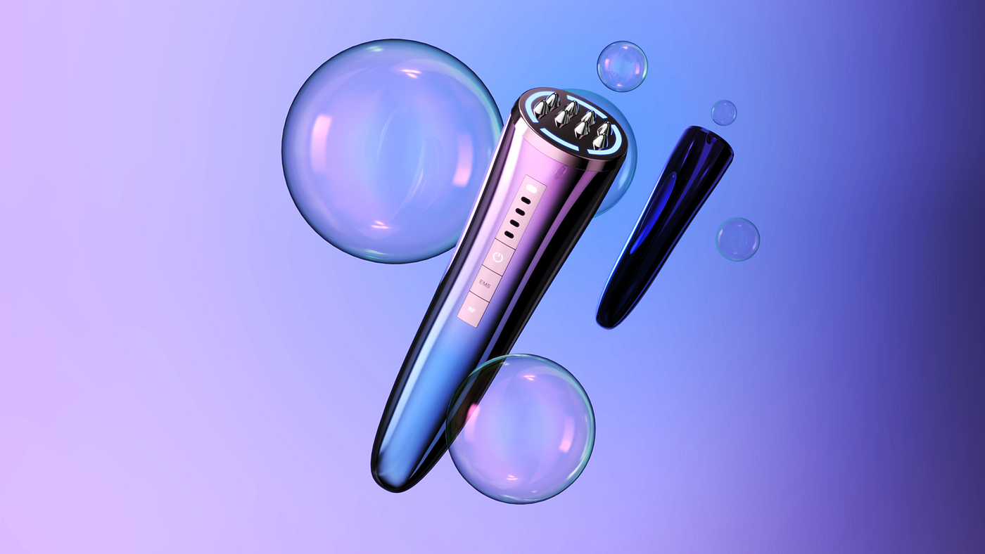 Radio frequency beauty instrument，