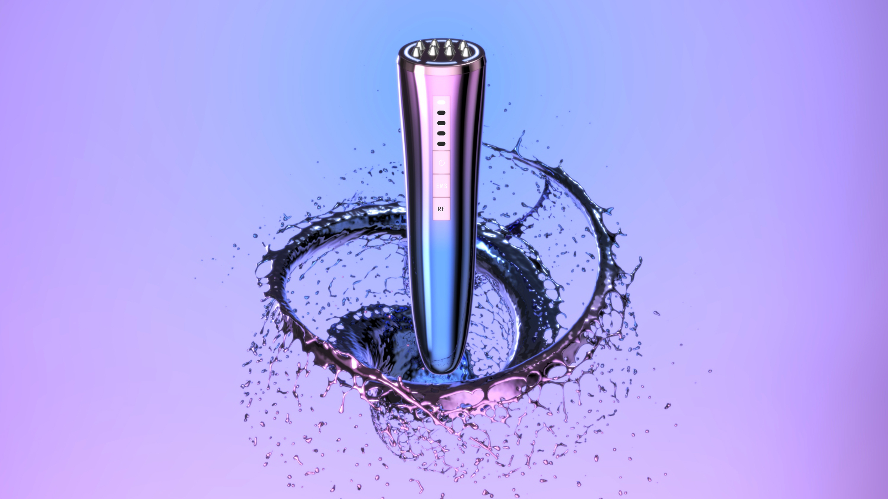 Radio frequency beauty instrument，