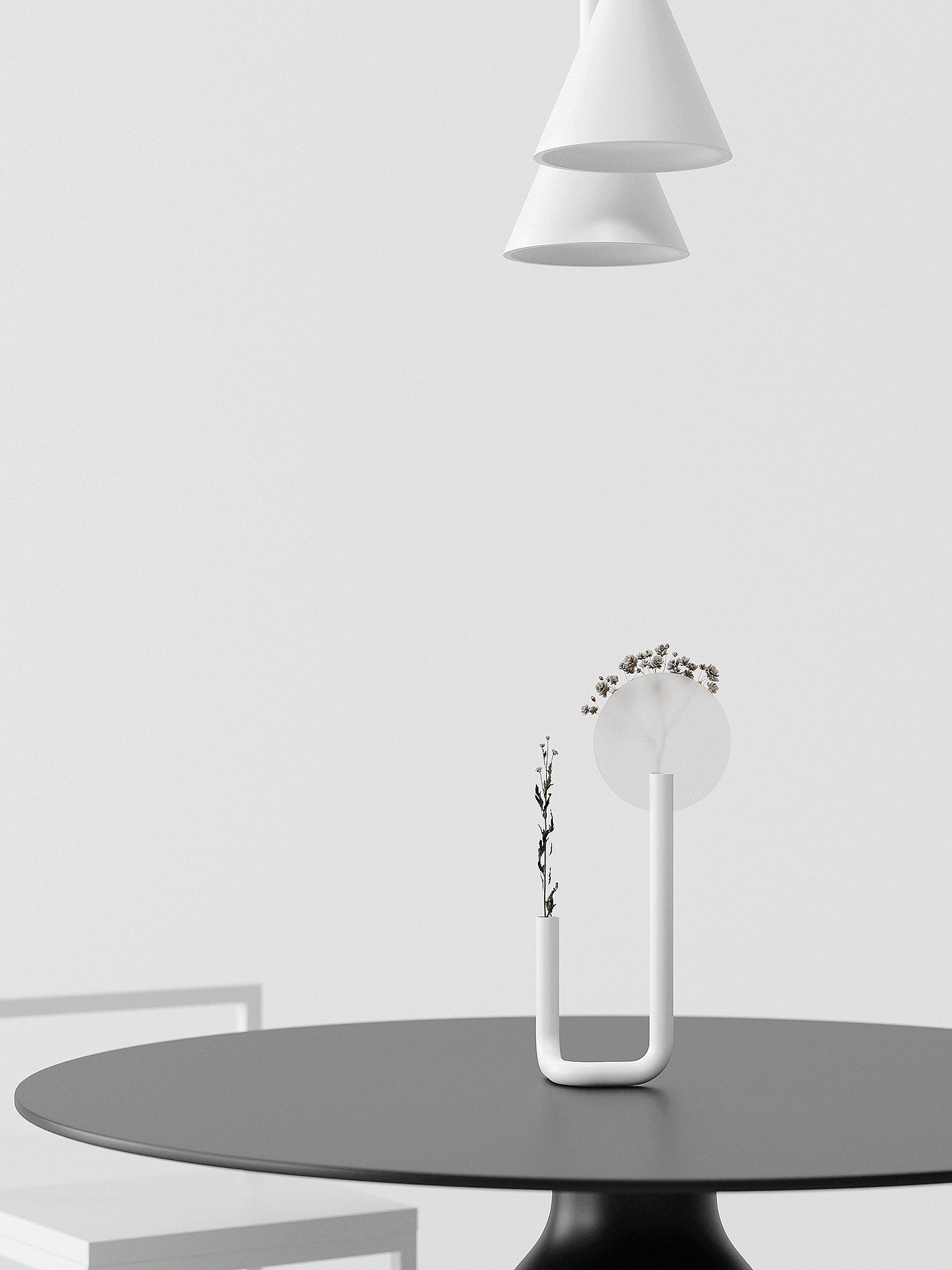 Silhouette vase，MAURICIO COELHO，Double headed，
