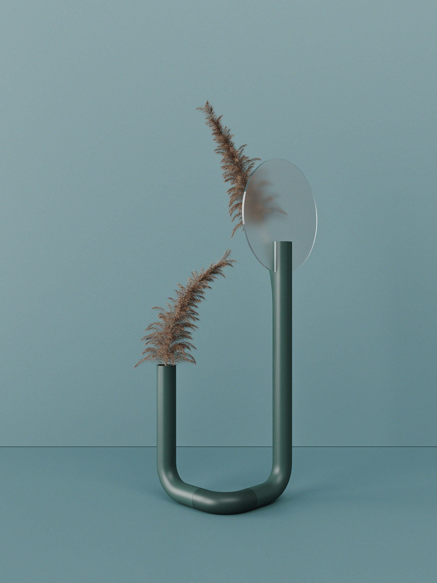 Silhouette vase，MAURICIO COELHO，Double headed，
