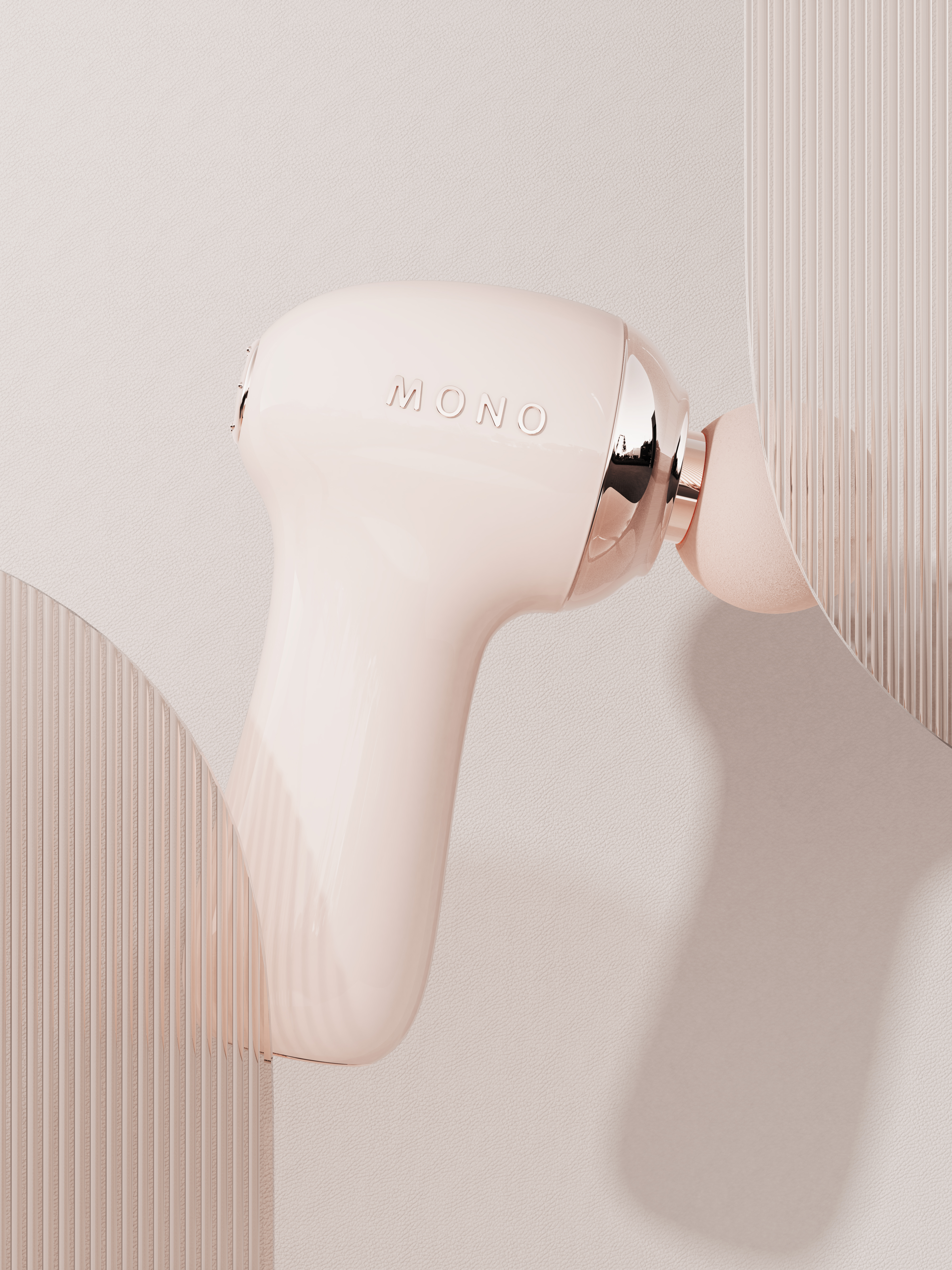 Fascia gun，product design，Retro，concise，Thought design，