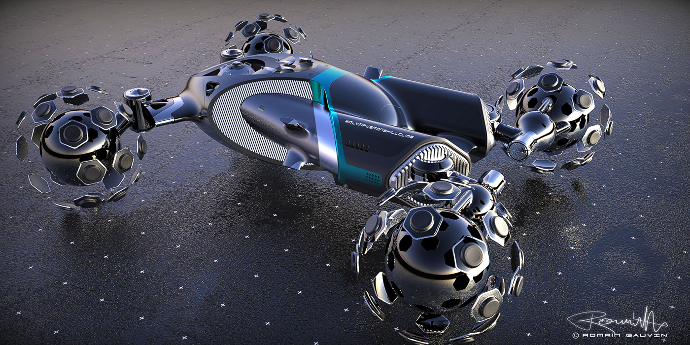 Aerial photography，Cool，science and technology，future，