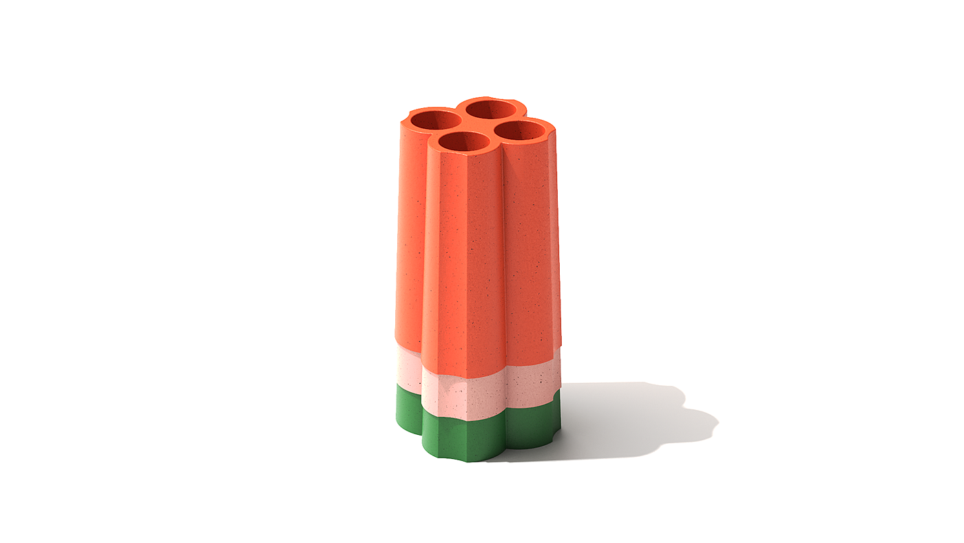 Conical support，Umbrella frame，stackable ，