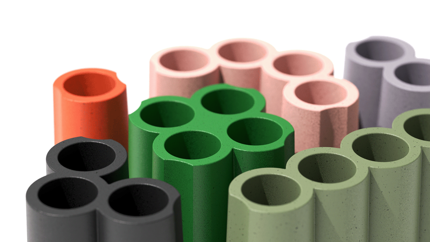 Conical support，Umbrella frame，stackable ，