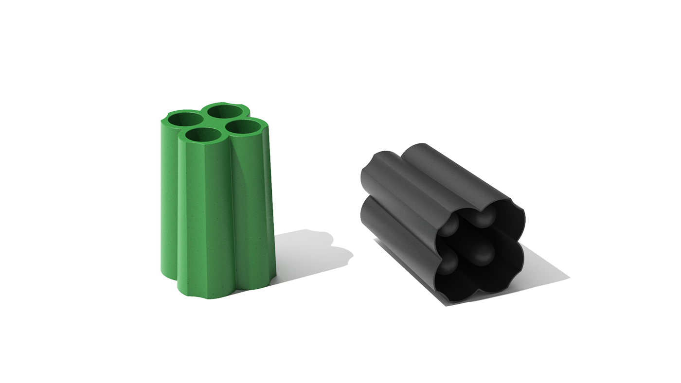 Conical support，Umbrella frame，stackable ，