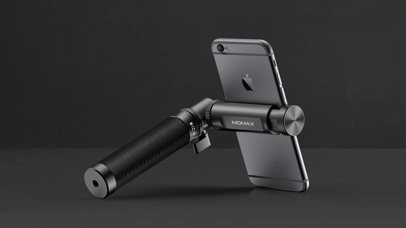 selfie stick，damon，Metal，tripod，original，Momax ，momax，Typesetting，Design，industrial design，