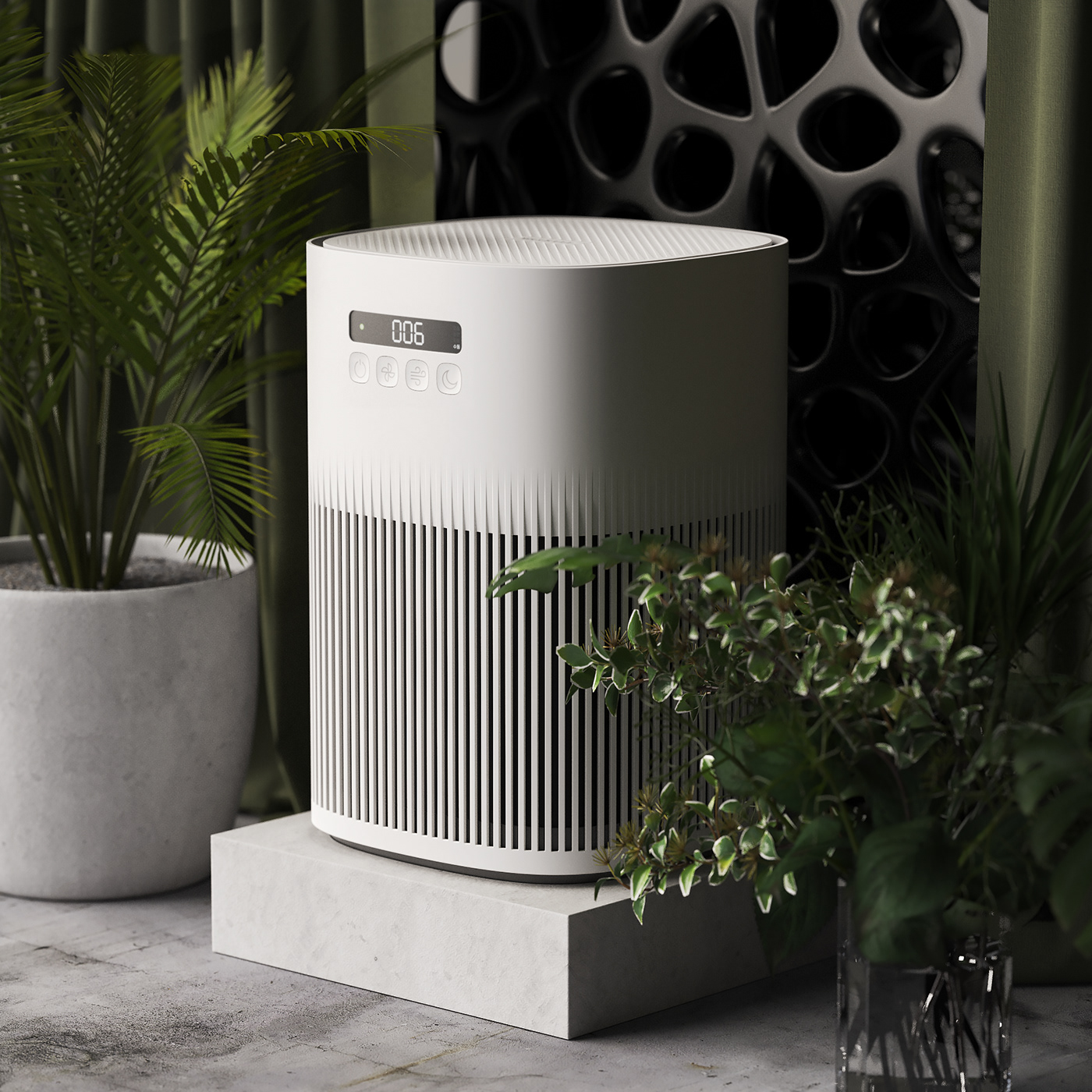 air cleaner，Natural gas，leaf，