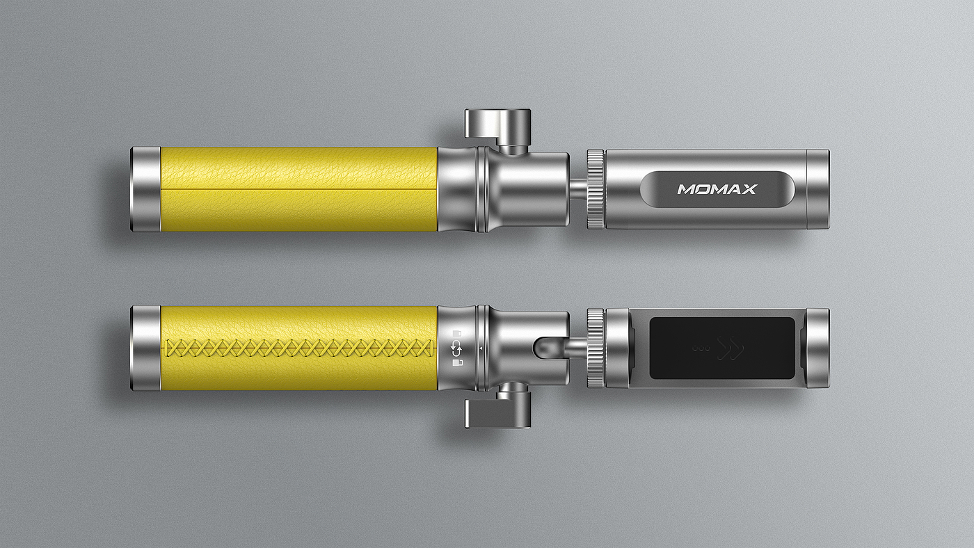 selfie stick，damon，Metal，tripod，original，Momax ，momax，Typesetting，Design，industrial design，