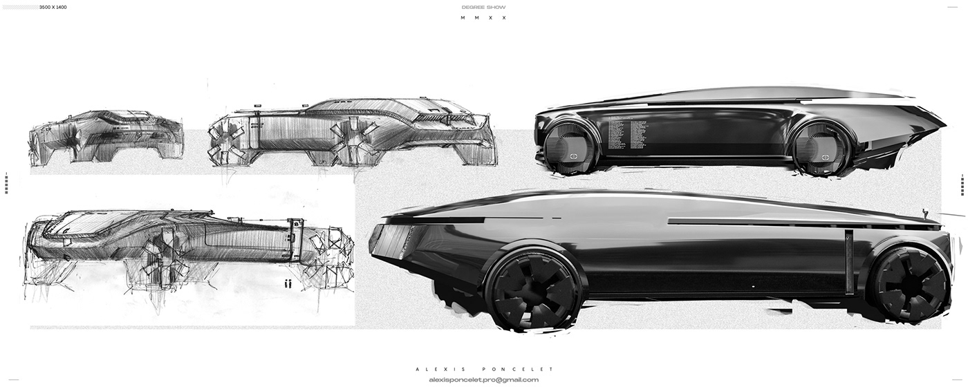 Limousine，Monument，Master's thesis，