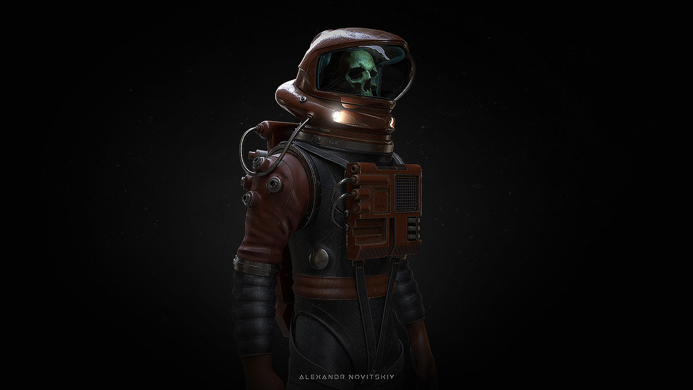 Alexandr Novitskiy，Retro，astronaut，
