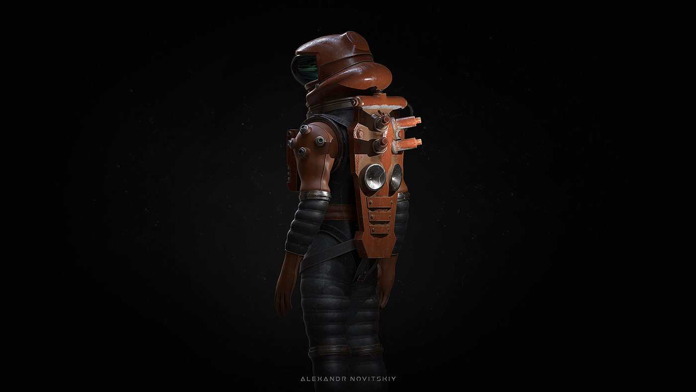 Alexandr Novitskiy，Retro，astronaut，