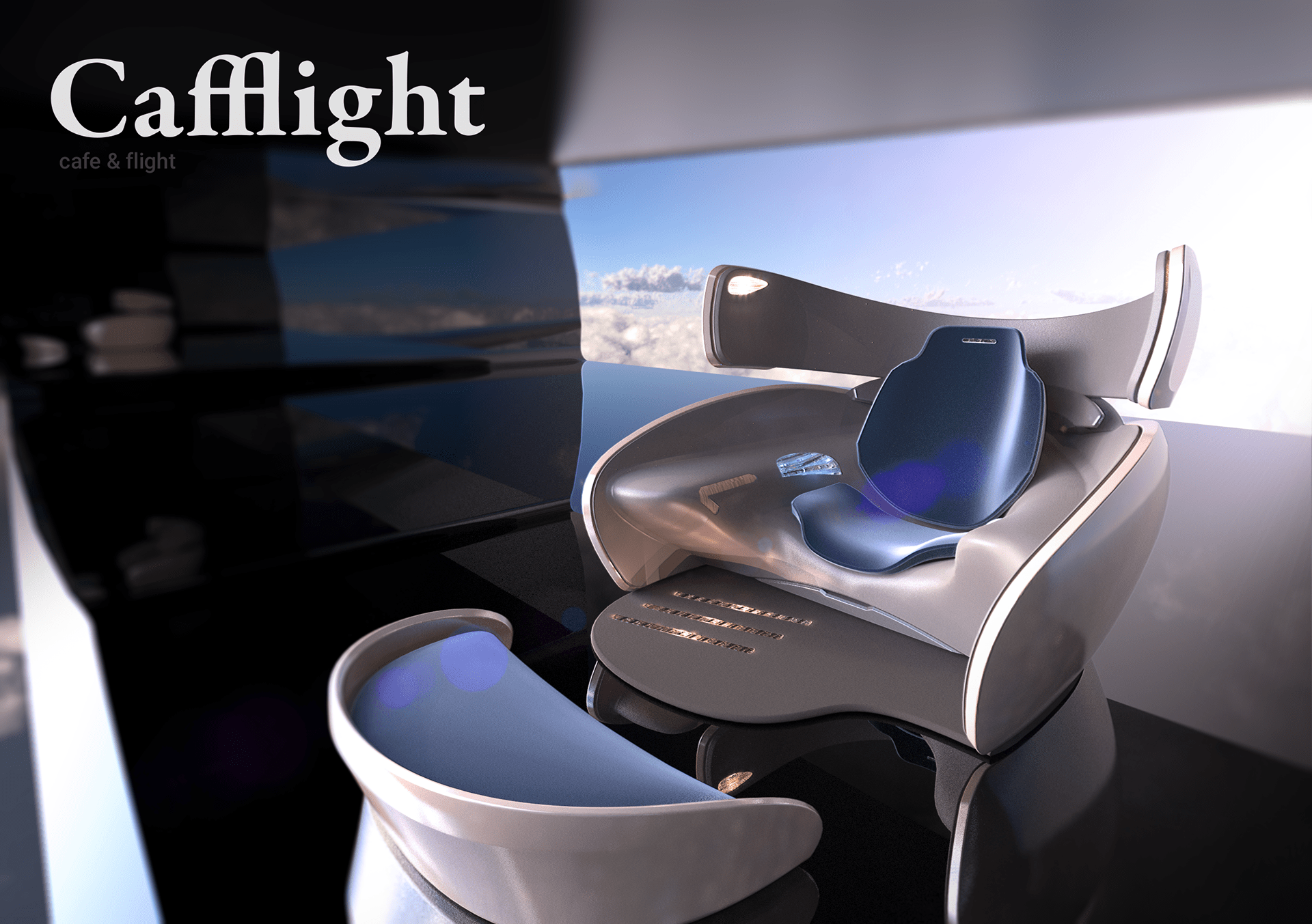 Air travel，Caffghtis，café，