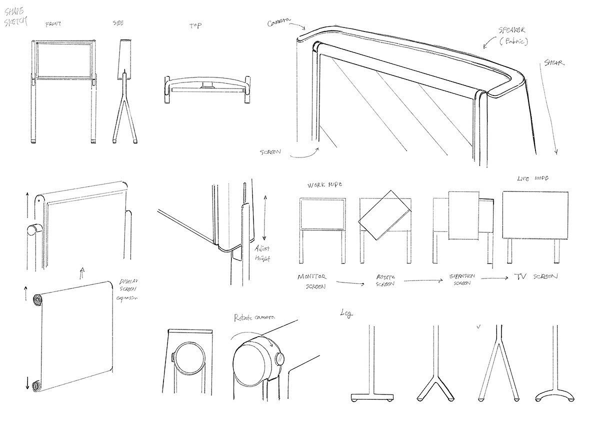 monitor，self-adaption，to work in an office，