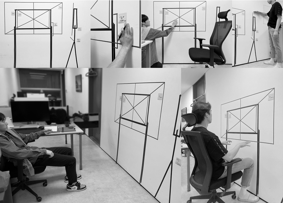 monitor，self-adaption，to work in an office，