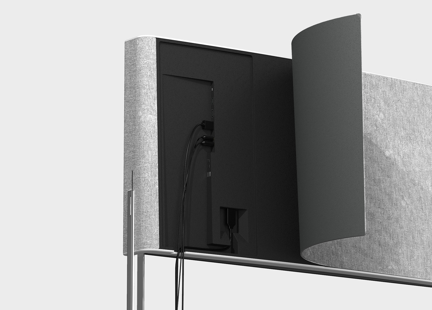 monitor，self-adaption，to work in an office，