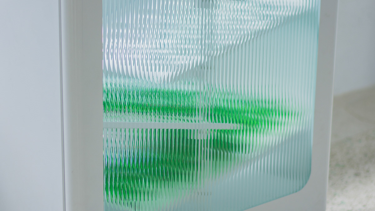 Scenery glass recycling bin，Interactive，Chunchi glass，