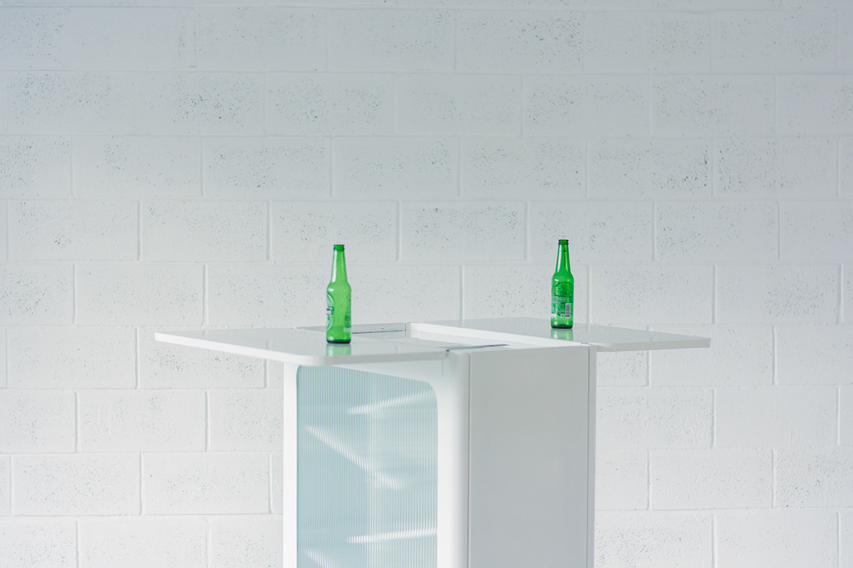 Scenery glass recycling bin，Interactive，Chunchi glass，