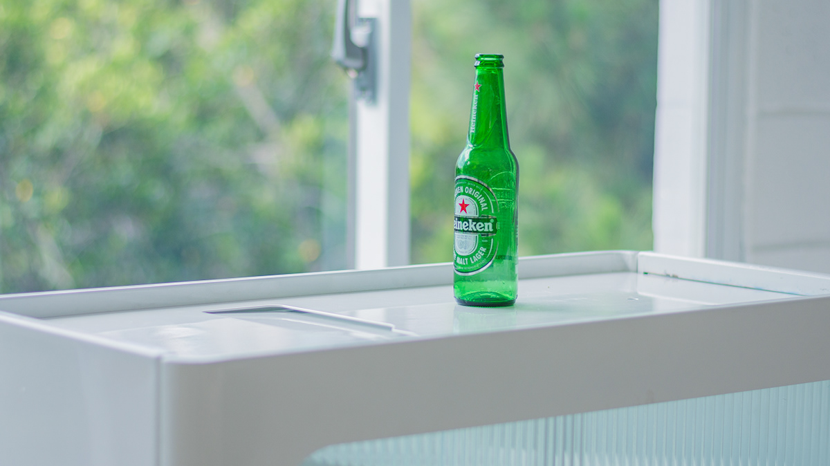 Scenery glass recycling bin，Interactive，Chunchi glass，