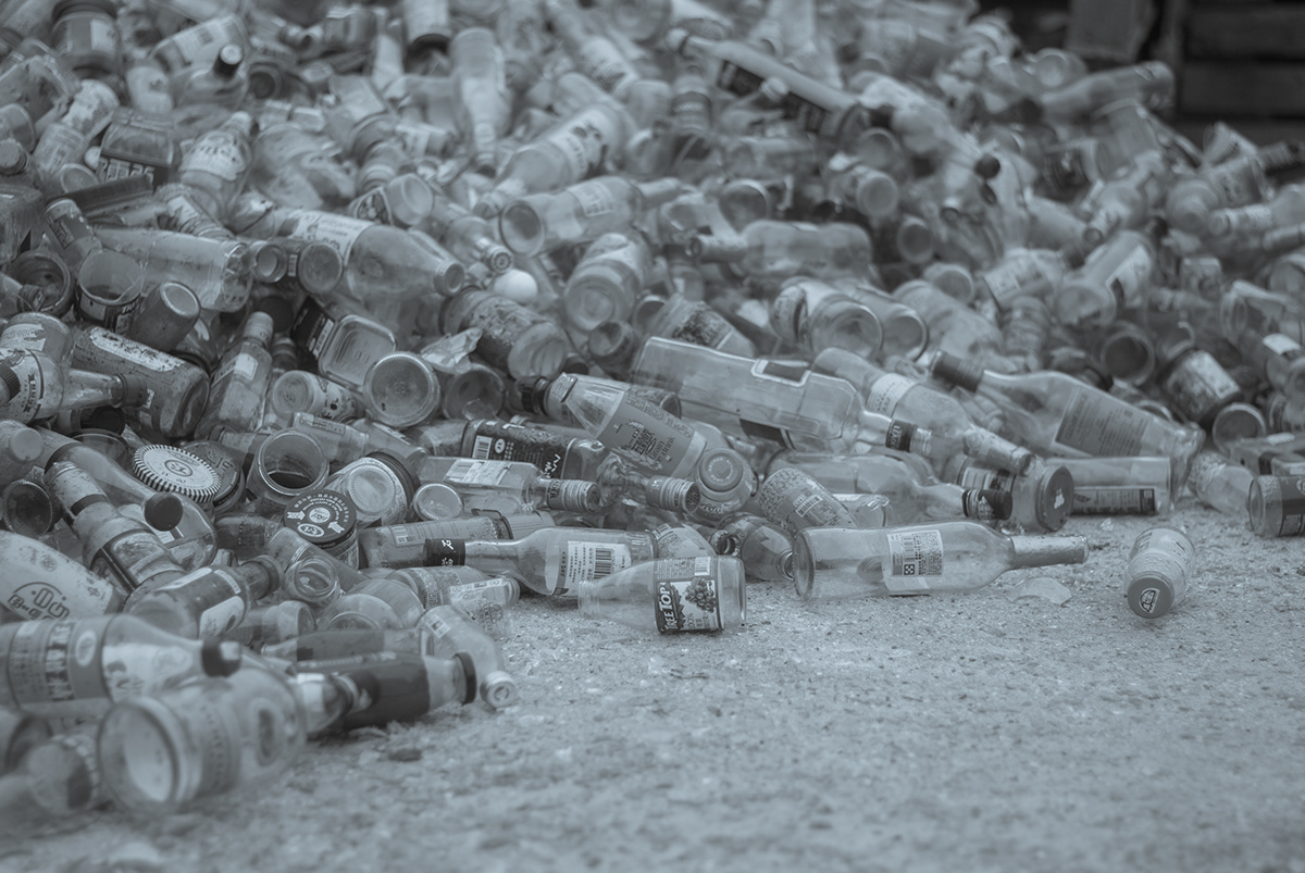 Scenery glass recycling bin，Interactive，Chunchi glass，