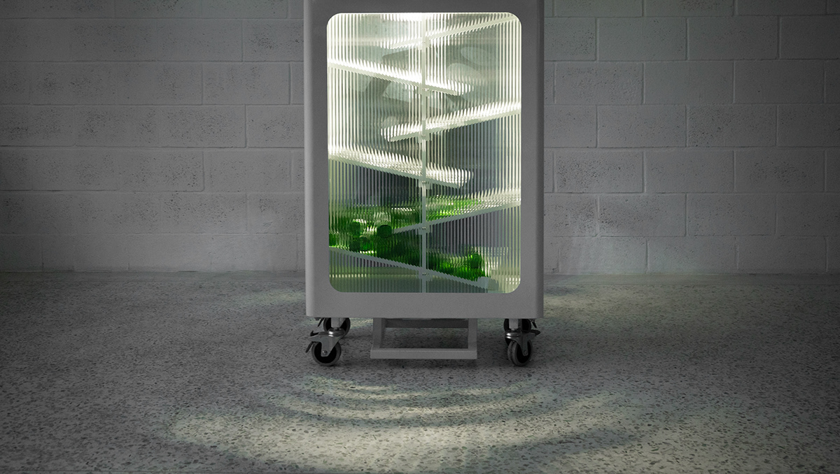 Scenery glass recycling bin，Interactive，Chunchi glass，