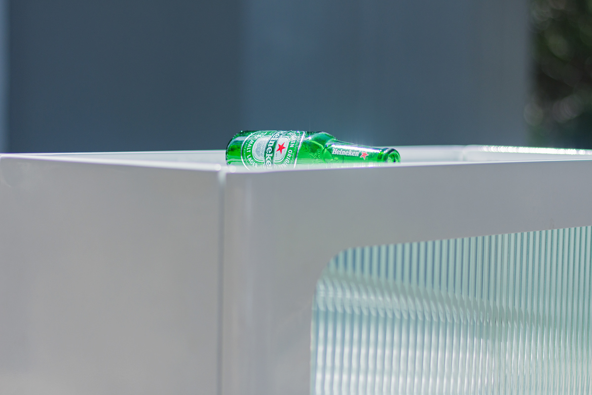 Scenery glass recycling bin，Interactive，Chunchi glass，