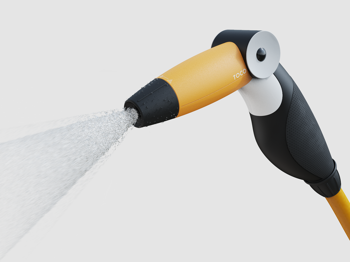 touch，Garden sprinkler，Toucan，