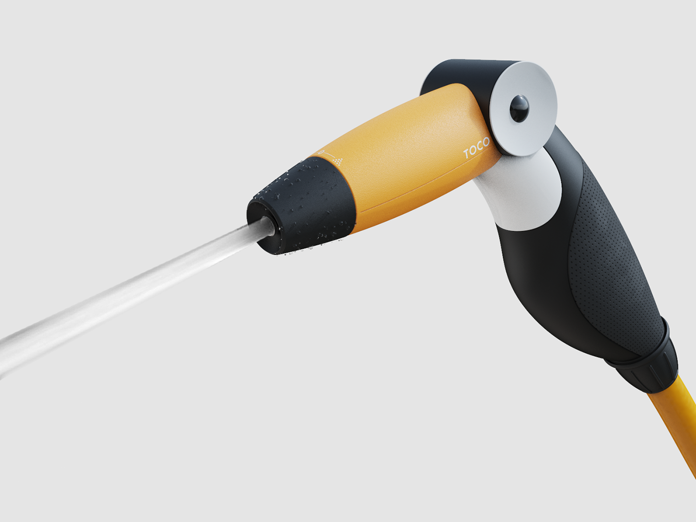 touch，Garden sprinkler，Toucan，