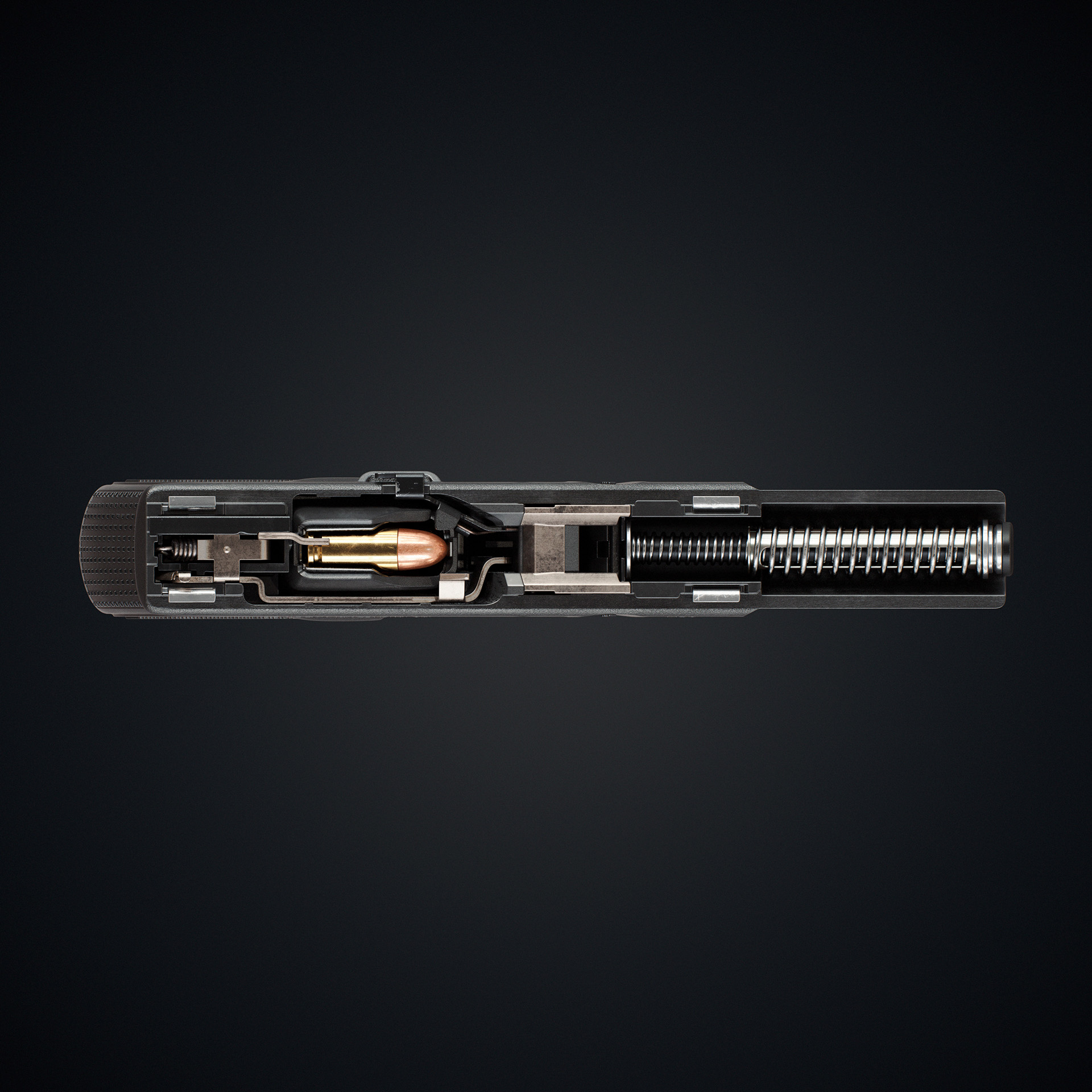 arms，military，3d，Pistol，Render，