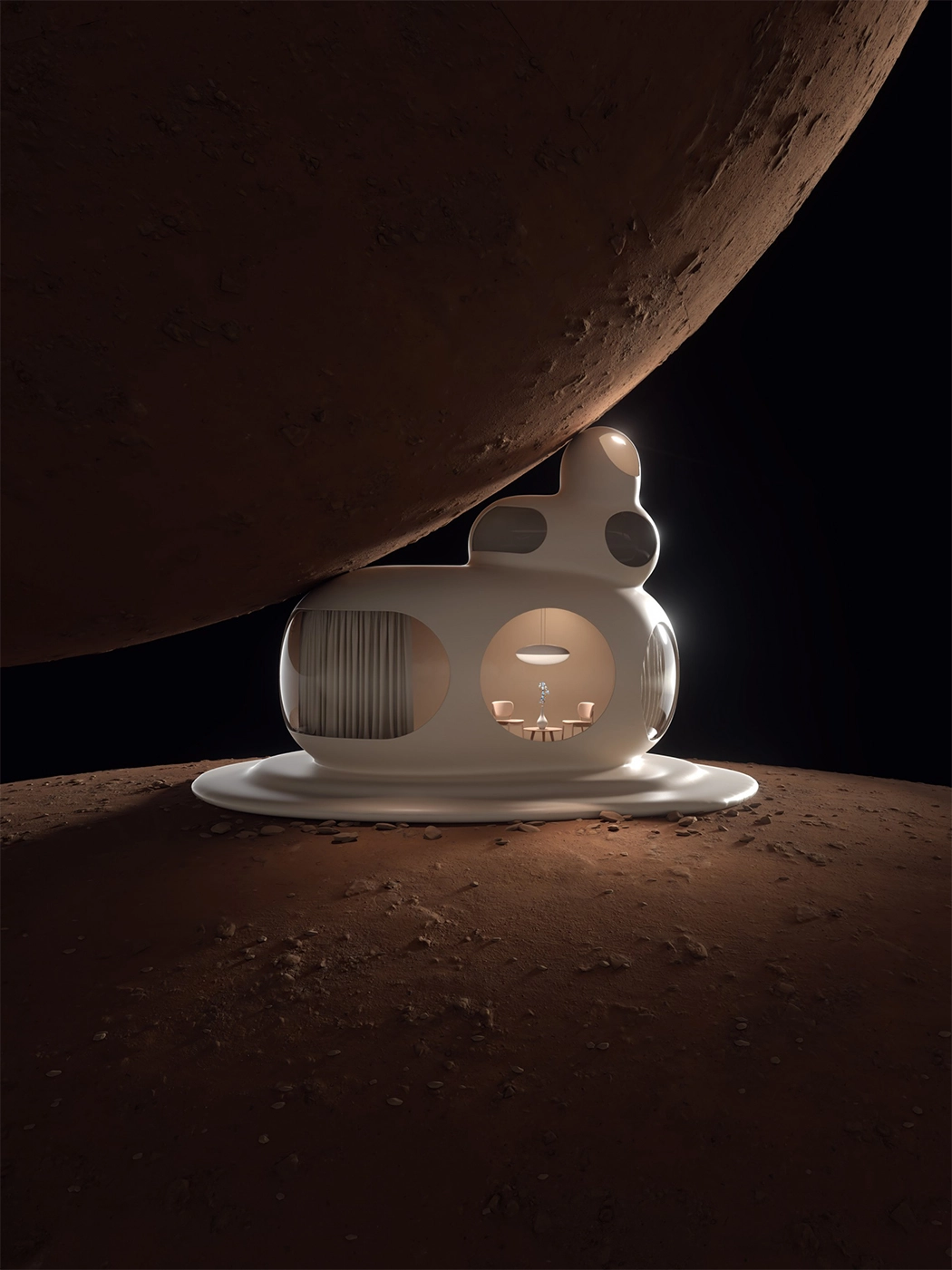 ELON MUSIC，Space life，Architecture，