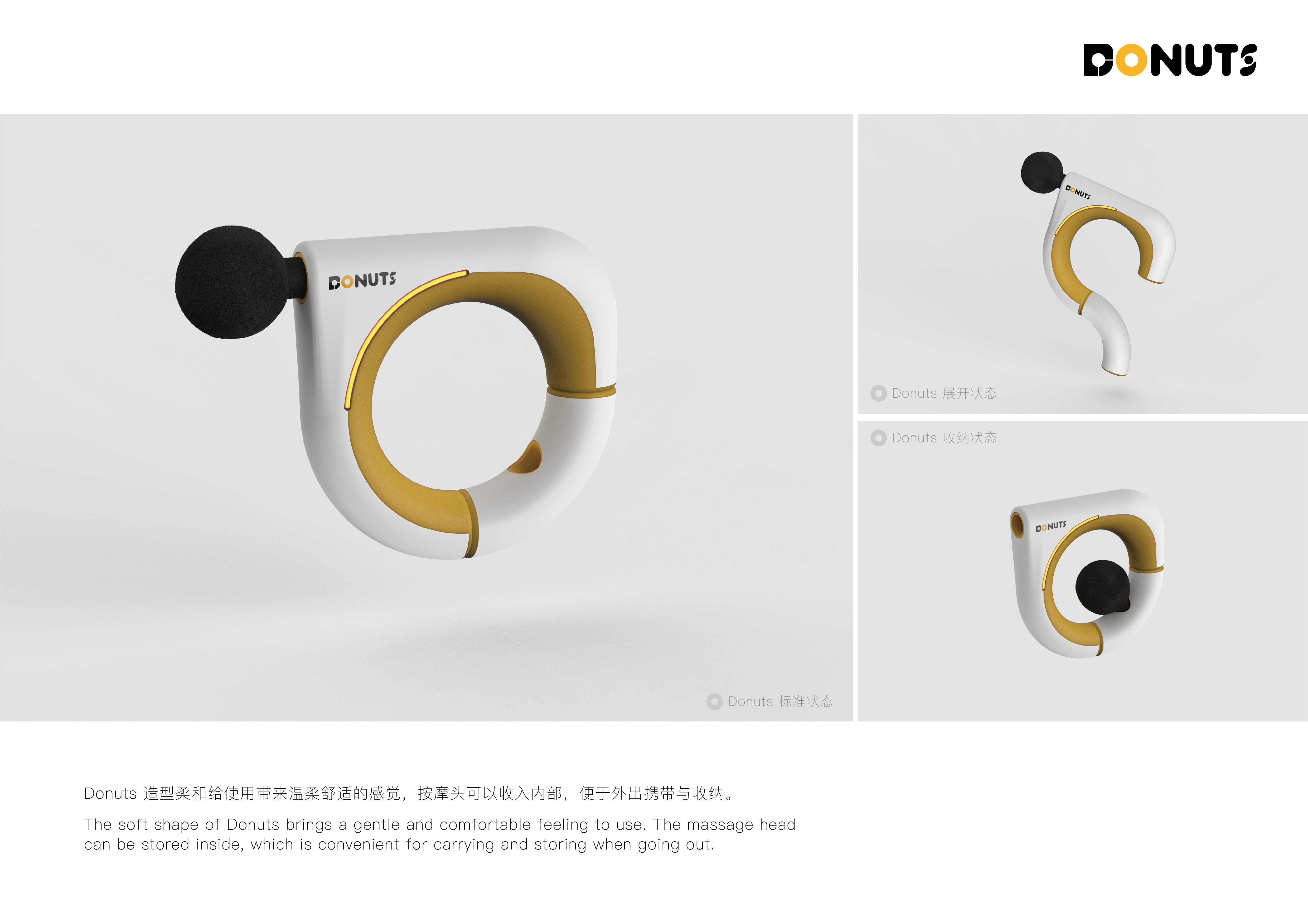 female sex，Fascia gun，Sports fitness，Easy storage，