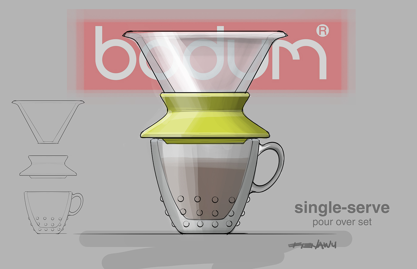 Hand drawn，Design draft，