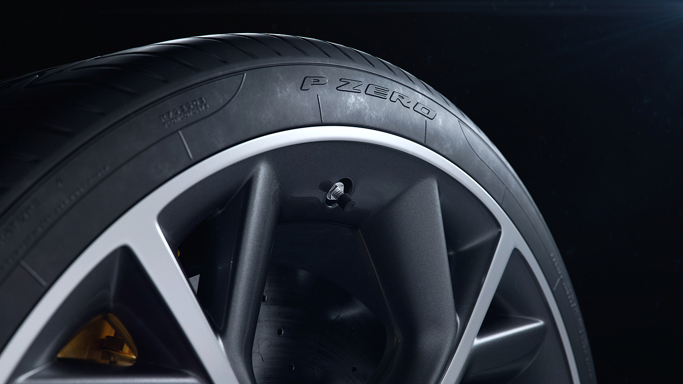 3D model，Automobile hub，wheel，Jaguar，CGI rendering，