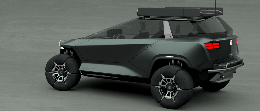 School of design, Central Academy of Fine Arts，Graduation exhibition，automobile，Off-road vehicle，