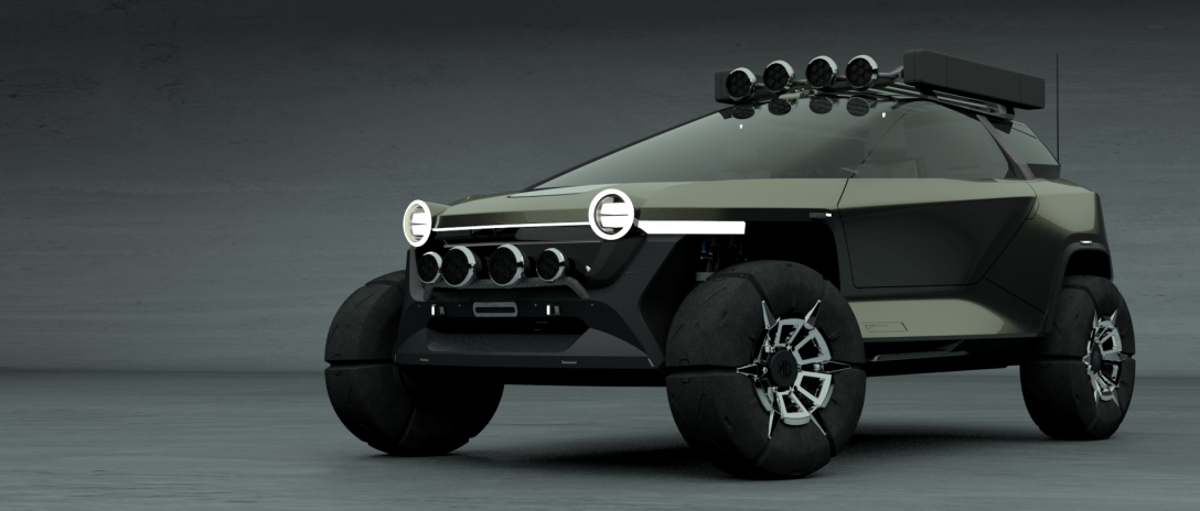 School of design, Central Academy of Fine Arts，Graduation exhibition，automobile，Off-road vehicle，