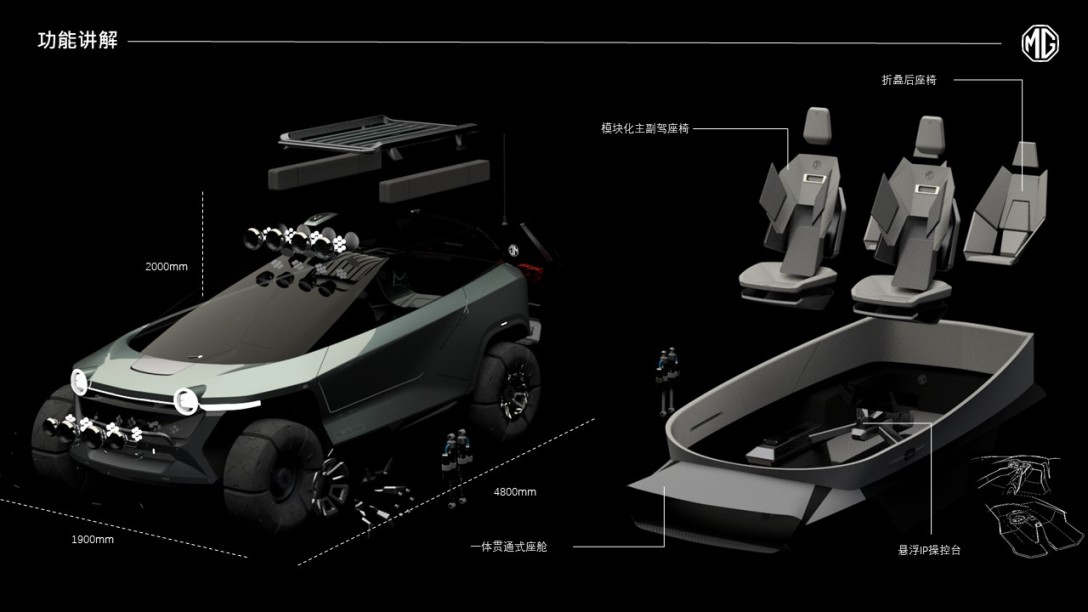 School of design, Central Academy of Fine Arts，Graduation exhibition，automobile，Off-road vehicle，