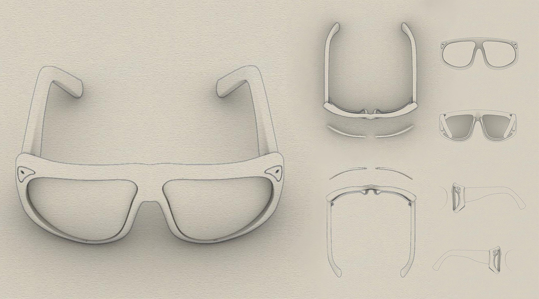 School of design, Central Academy of Fine Arts，Graduation exhibition，glasses，translate，