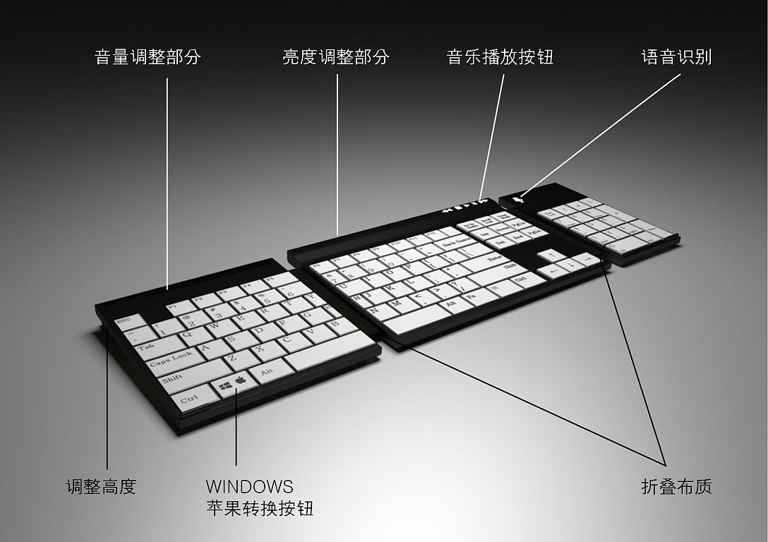 School of design, Central Academy of Fine Arts，Graduation exhibition，keyboard，