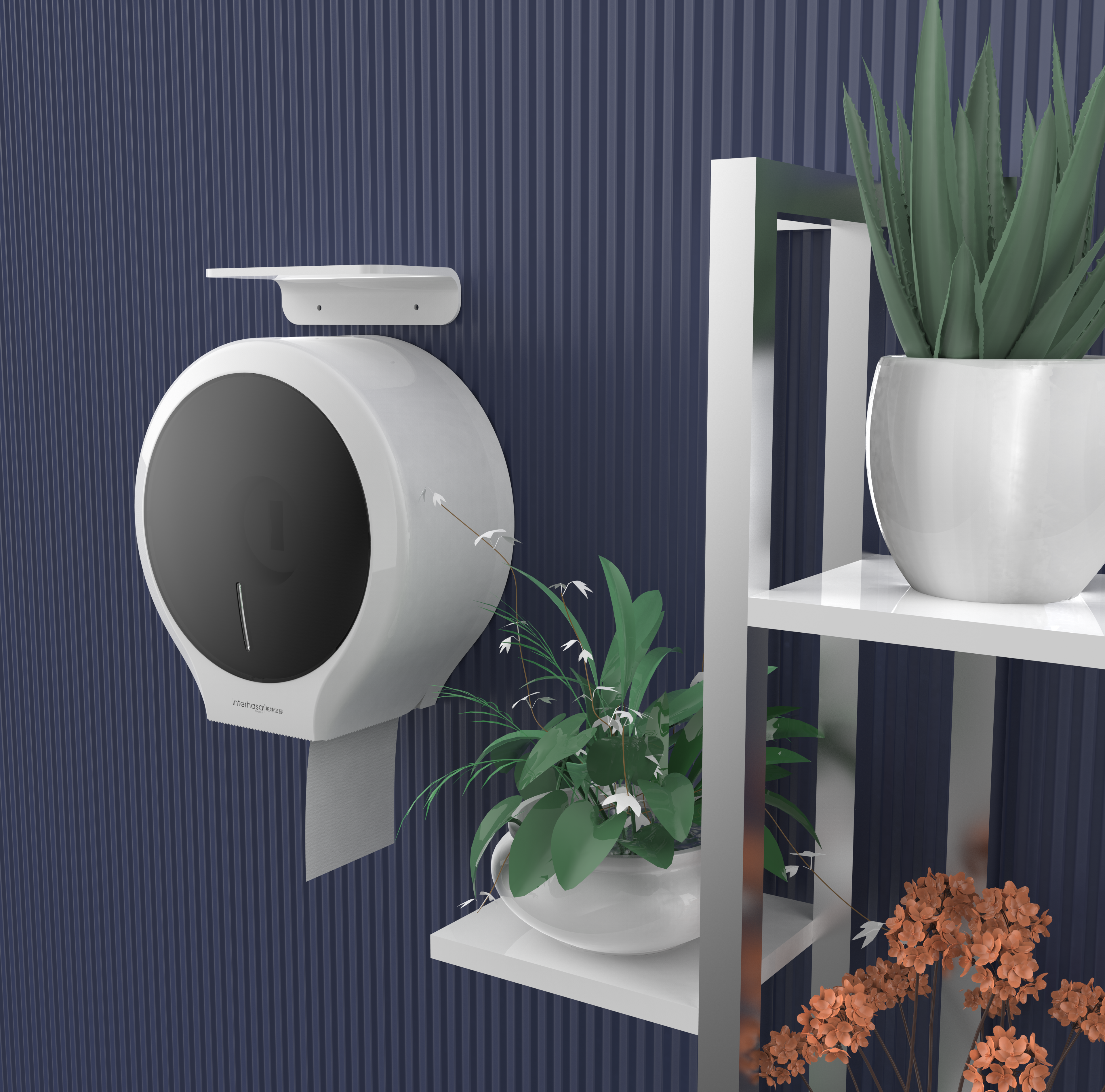 modelling，beautiful，Tissue box，Easy to use，transparent，