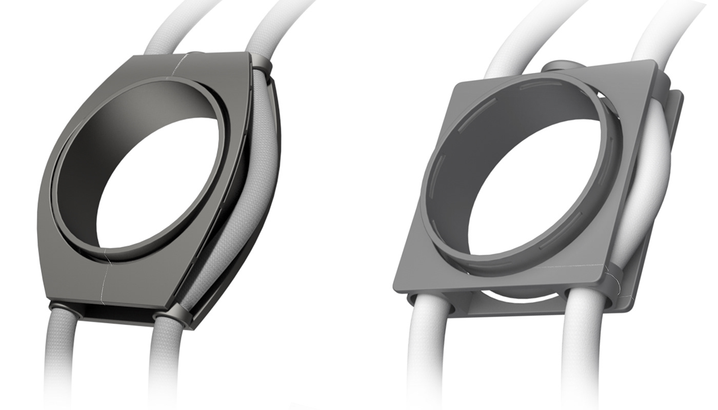 Wrist watch，intelligence，3D printing，black，