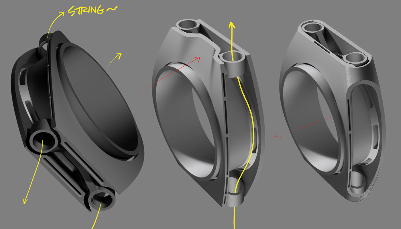 Wrist watch，intelligence，3D printing，black，